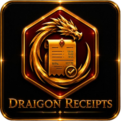 Draigon Receipts logo